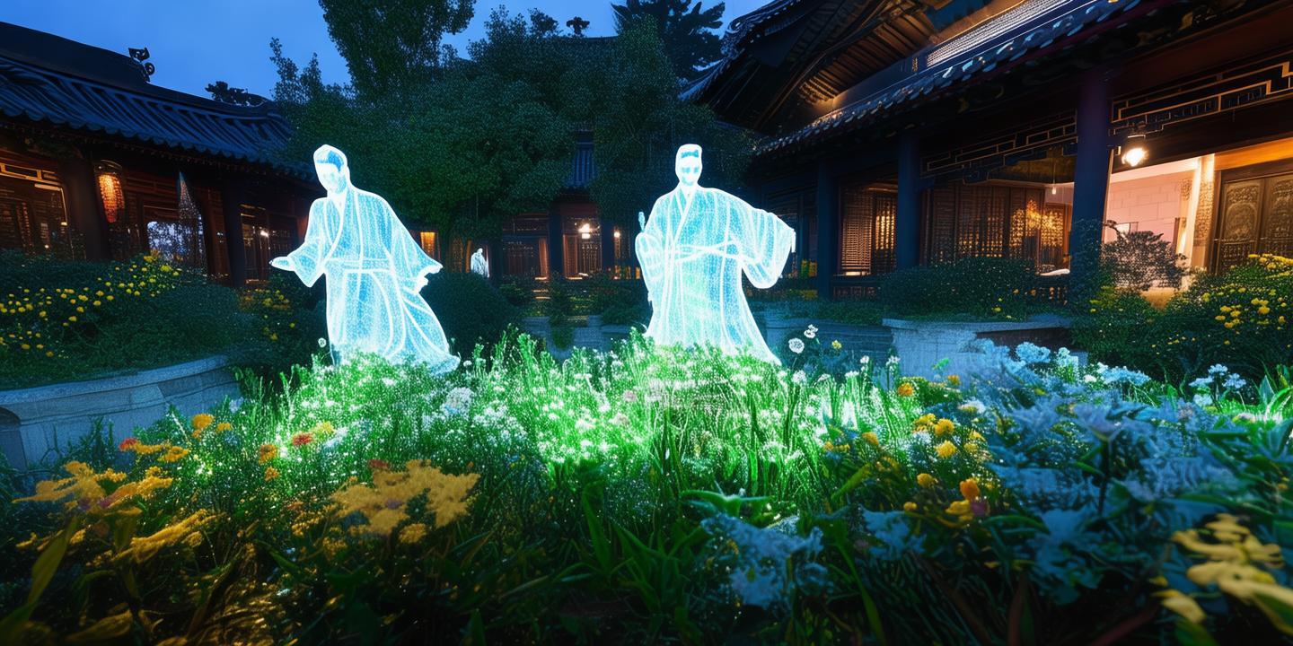 夷齐文化园盛大开园,伯夷叔齐采薇场景全息再现,传统文化焕发新活力